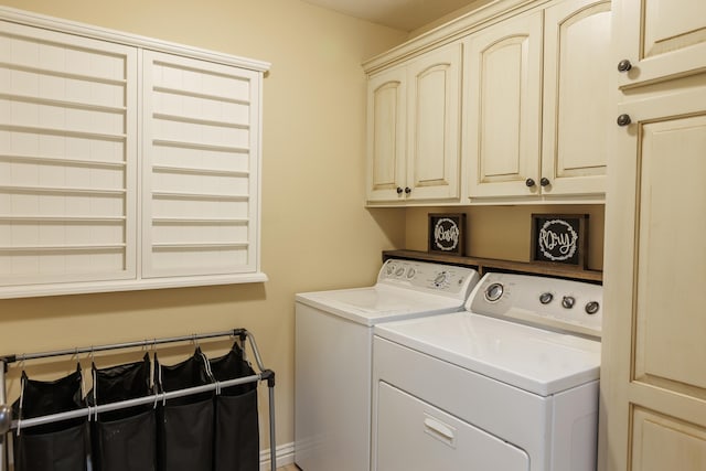 1415 Woodland Rd, Marshfield, MO 65706 - washroom with washer and clothes dryer and cabinet space
