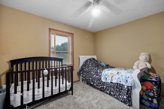 413 W Chestnut Rd, Nixa, MO 65714 - carpeted bedroom featuring ceiling fan