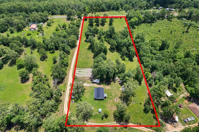 1899 State Highway Dd, Ava, MO 65608 - view of property location featuring property parcel outlined