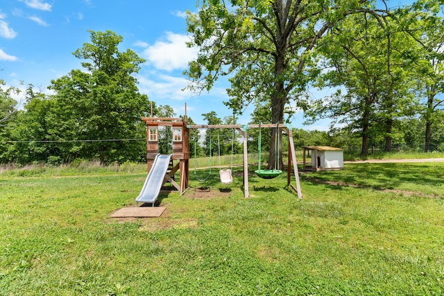 1899 State Highway Dd, Ava, MO 65608 - view of play area with a yard