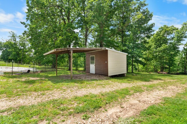 1899 State Highway Dd, Ava, MO 65608 - view of yard with a carport