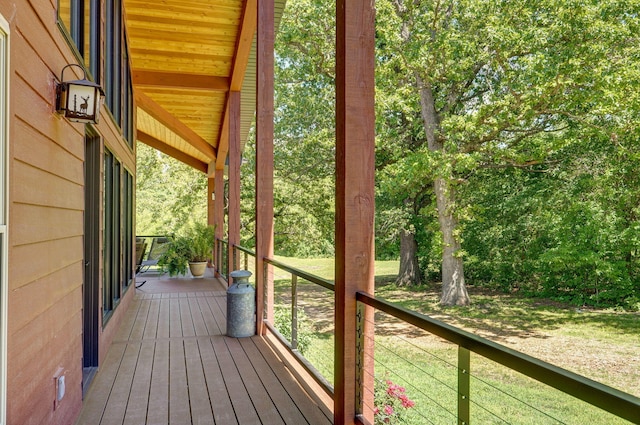 8403 Lawrence Unit 1040, La Russell, MO 64848 - view of deck