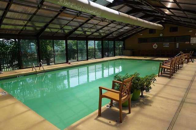 280 Wimbledon Dr Unit 8, Branson, MO 65616 - indoor community pool featuring a patio area