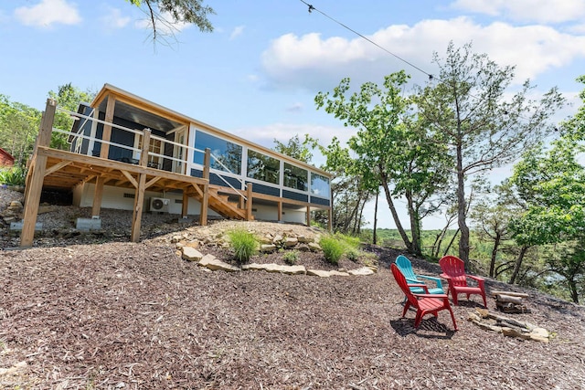 27841 Old Pace Ln, Shell Knob, MO 65747 - rear view of property with a deck