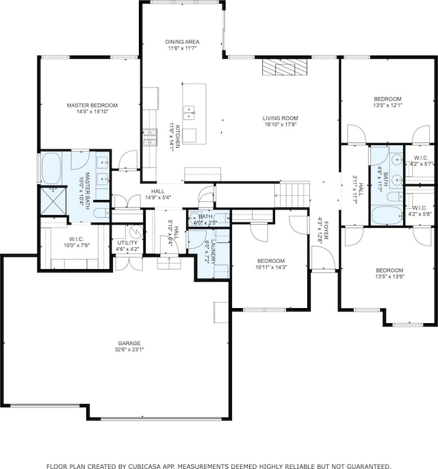 735 N Fox Hill Cir, Nixa, MO 65714 - floor plan / room layout