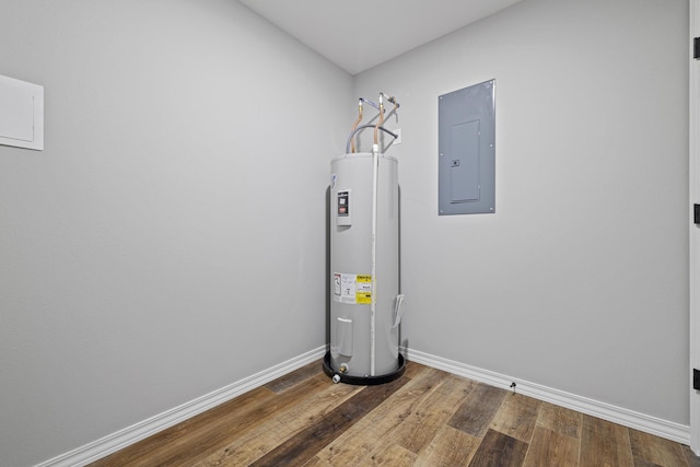 1079 Wiseman Rd, Marshfield, MO 65706 - utility room with electric panel and electric water heater