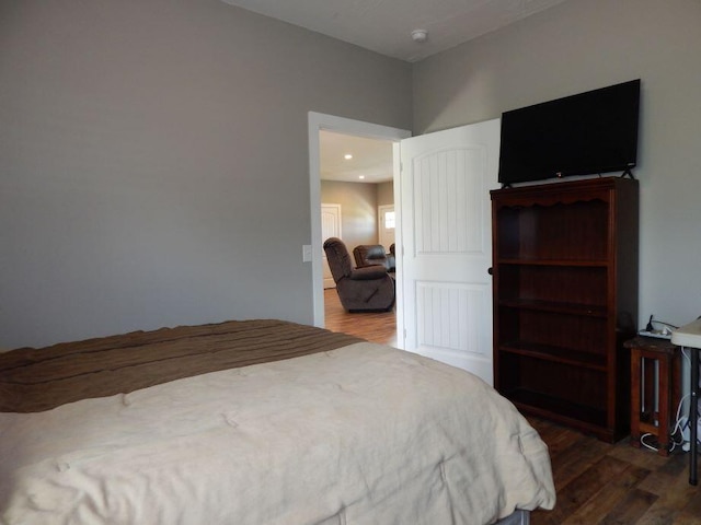 510 Kenny St, Ava, MO 65608 - bedroom featuring wood finished floors and recessed lighting