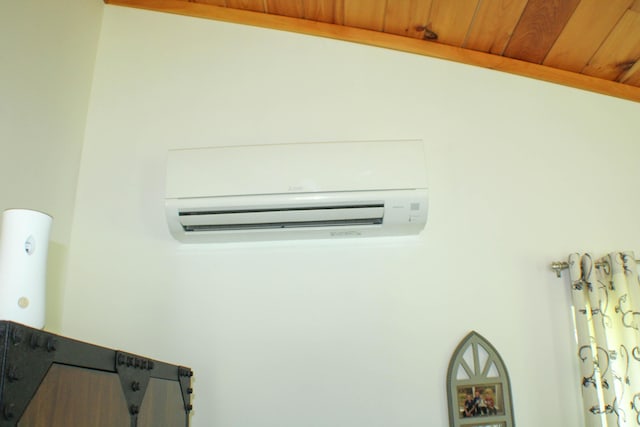 821 NW B Hwy, Osceola, MO 64776 - detailed view of a wall mounted AC