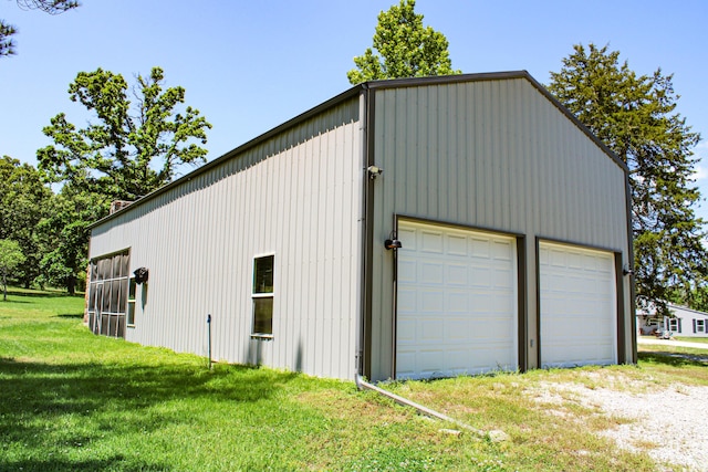 821 NW B Hwy, Osceola, MO 64776 - view of detached garage