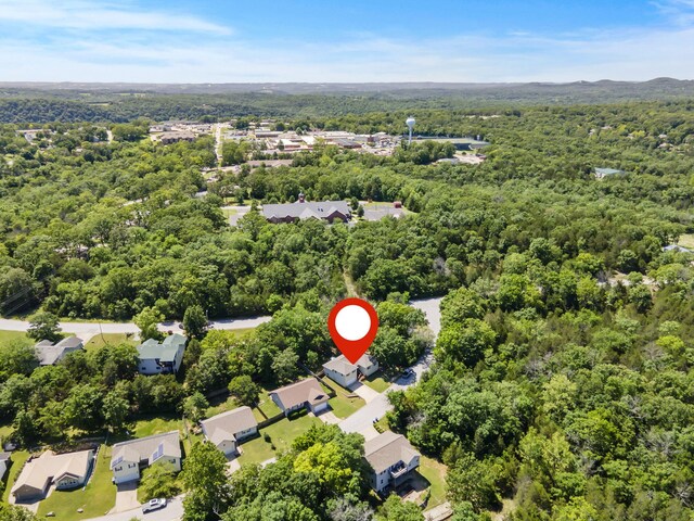 485 Eagle Dr, Forsyth, MO 65653 - drone / aerial view of a heavily wooded area