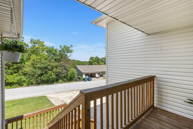 485 Eagle Dr, Forsyth, MO 65653 - view of wooden terrace