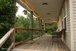 411 N Main St, Diamond, MO 64840 - view of wooden porch