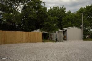 411 N Main St, Diamond, MO 64840 - view of yard with an outbuilding