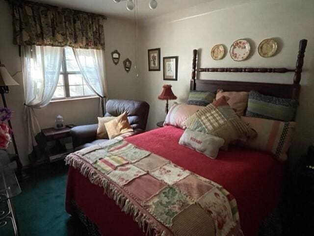 2382 Minnow Dr, Omaha, AR 72662 - bedroom featuring carpet floors