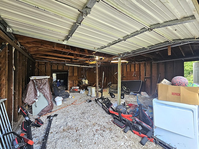 22182 County Road 288, Pittsburg, MO 65724 - view of garage