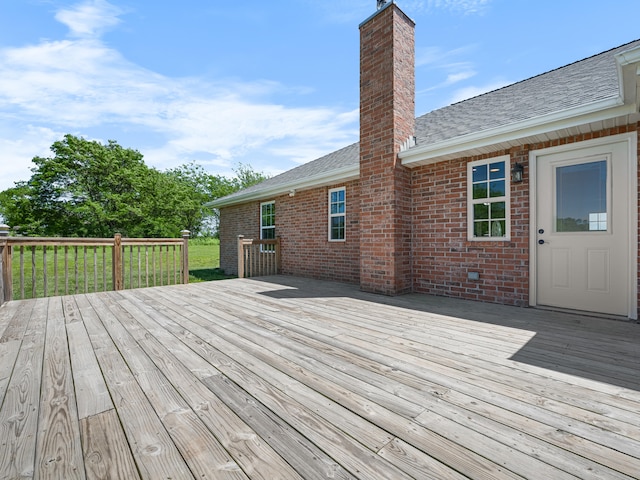 8863 Serene Acres Ln, Rogersville, MO 65742 - view of wooden deck