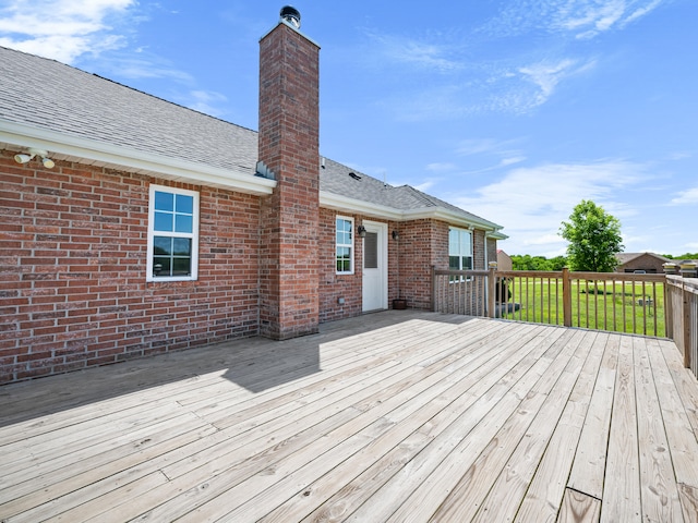 8863 Serene Acres Ln, Rogersville, MO 65742 - view of wooden terrace