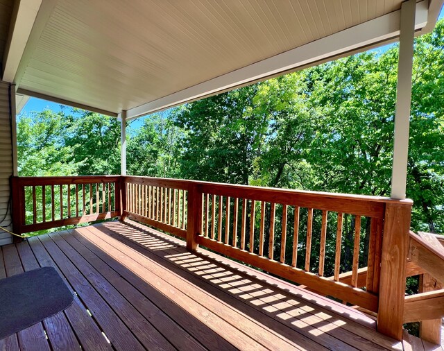 1207 Ledgestone Cir, Branson West, MO 65737 - view of deck