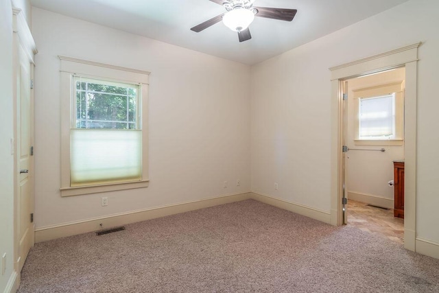 903 Silver Bluff Cir, Branson West, MO 65737 - carpeted spare room with ceiling fan and baseboards