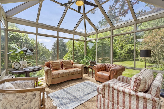 5575 S Castlebay Dr, Springfield, MO 65809 - sunroom / solarium with an outdoor hangout area, healthy amount of natural light, and view of scattered trees