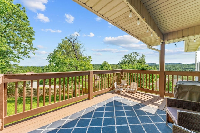 181 Rosewood Ln, Branson, MO 65616 - view of wooden terrace