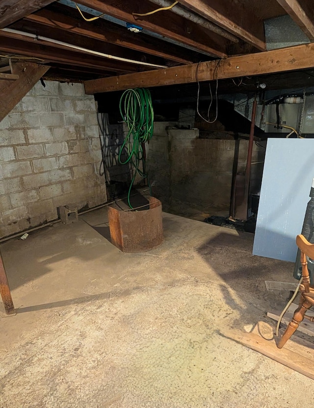 204 E College St, Walnut Grove, MO 65770 - view of unfinished below grade area