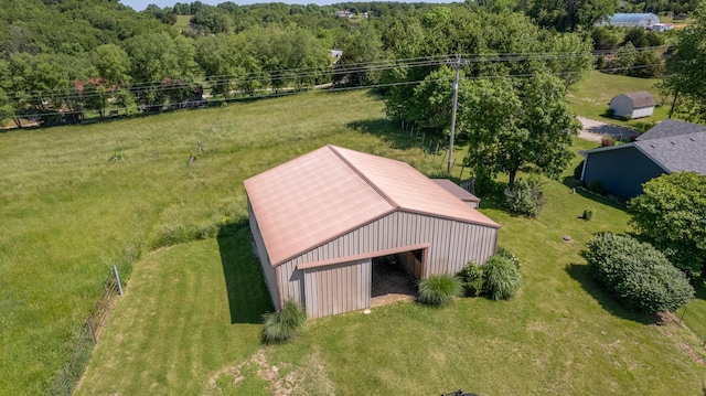 4095 Bell Springs Rd, Marshfield, MO 65706 - aerial view of property and surrounding area featuring a forest