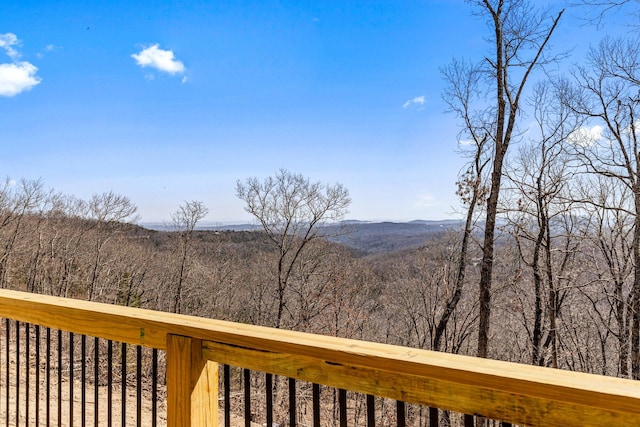 1186 Emory Creek Blvd, Branson, MO 65616 - mountain view with a heavily wooded area