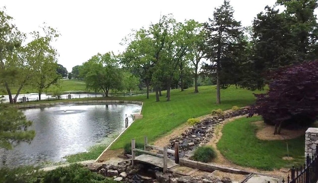 4266 S 94th Rd, Bolivar, MO 65613 - view of property's community with a water view and a yard