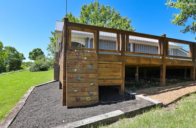 439 Union Chapel Rd, Fordland, MO 65652 - back of property featuring a lawn and metal roof
