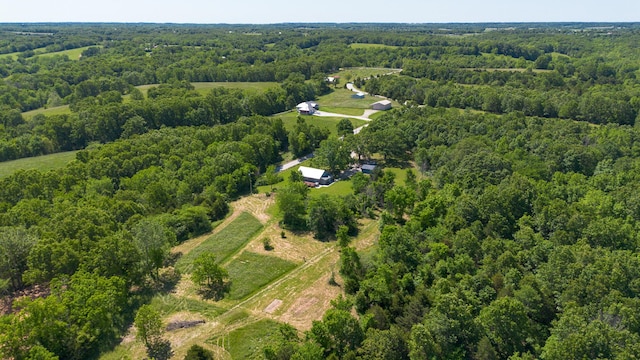 439 Union Chapel Rd, Fordland, MO 65652 - aerial view of property's location with a forest