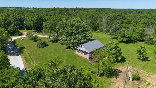 439 Union Chapel Rd, Fordland, MO 65652 - view from above of property with a forest