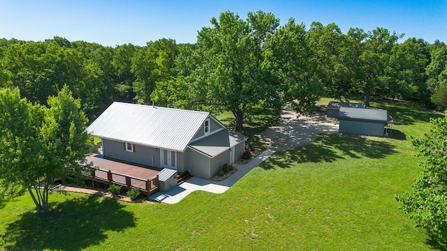 439 Union Chapel Rd, Fordland, MO 65652 - view from above of property featuring a forest