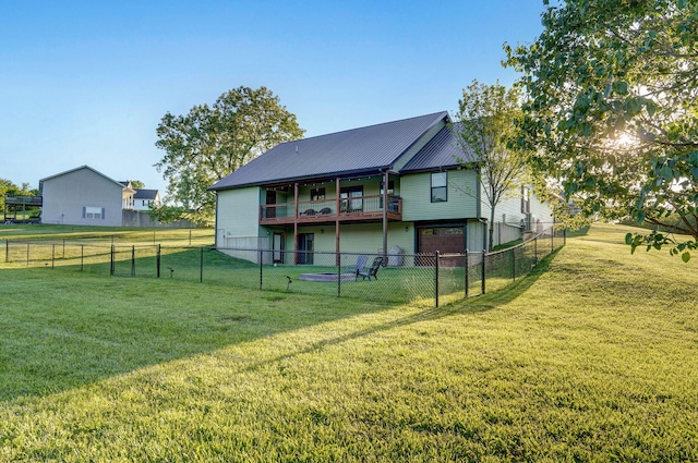 5116 S 165th Rd, Bolivar, MO 65613 - back of property featuring metal roof