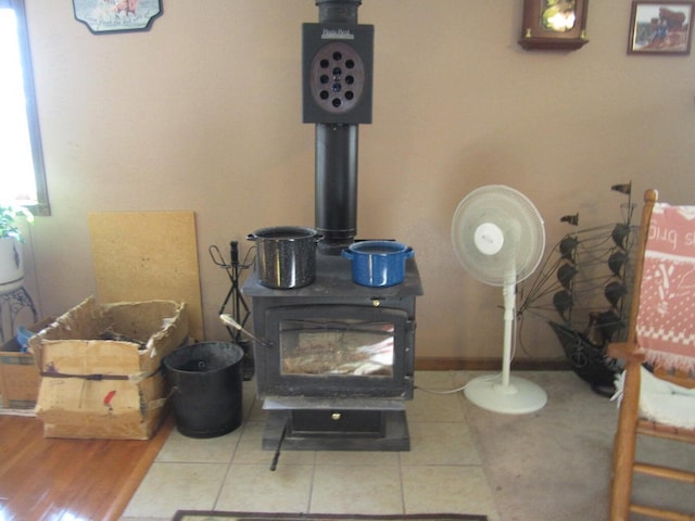 32880 Normal Dr, Eldridge, MO 65463 - detailed view of a wood stove