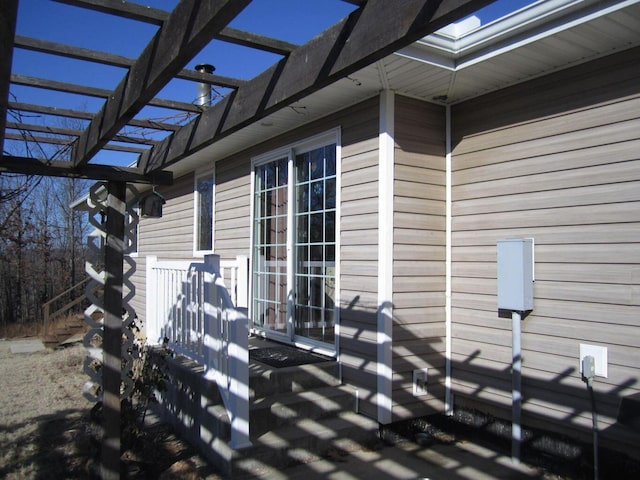 32880 Normal Dr, Eldridge, MO 65463 - view of property exterior featuring a pergola