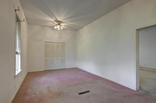 17381 Imperial Rd, Carthage, MO 64836 - carpeted spare room featuring a ceiling fan and baseboards