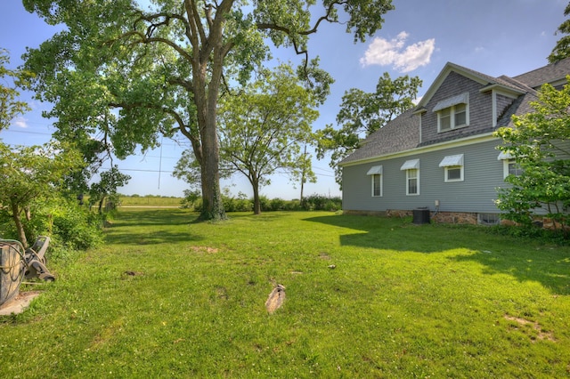 17381 Imperial Rd, Carthage, MO 64836 - view of grassy yard featuring cooling unit