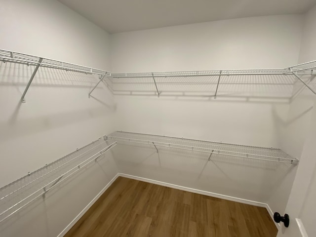 1221 Charlene Dr, Bolivar, MO 65613 - spacious closet with wood finished floors