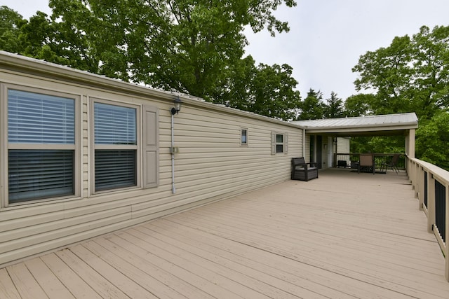269 Moore Ln, Blue Eye, MO 65611 - view of deck