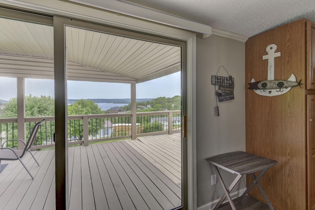 269 Moore Ln, Blue Eye, MO 65611 - view of wooden terrace