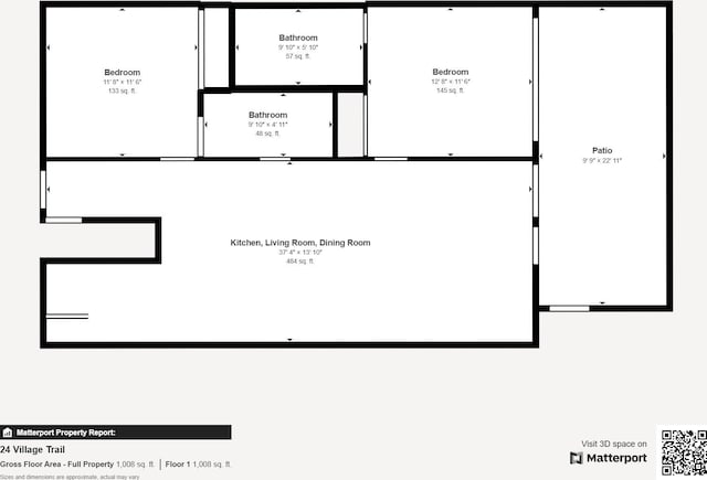 24 Village Trl Unit 13-2, Branson, MO 65616 - property floor plan