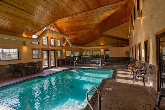 24 Village Trl Unit 13-2, Branson, MO 65616 - indoor pool with french doors