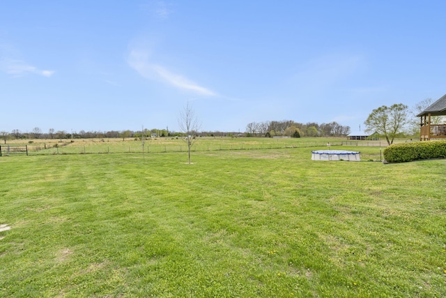 110 Castlekeep Dr, Rogersville, MO 65742 - view of yard with a rural view and a covered pool