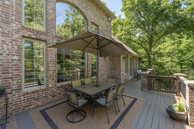 3262 S Thornridge Dr, Springfield, MO 65809 - deck with outdoor dining space