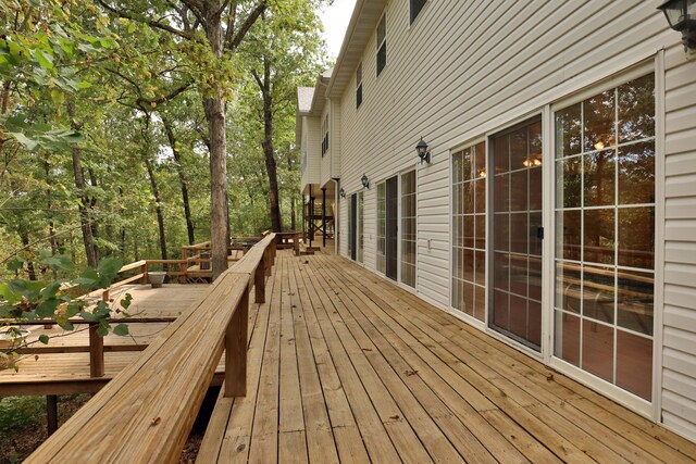 607 Sumac Ln, Marshfield, MO 65706 - view of deck