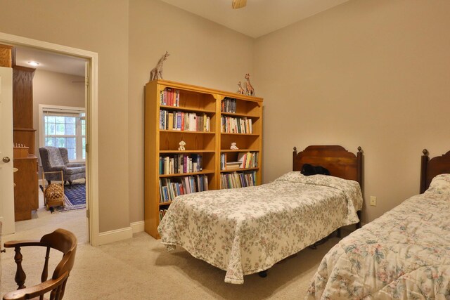 607 Sumac Ln, Marshfield, MO 65706 - carpeted bedroom with baseboards