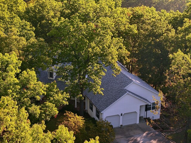 607 Sumac Ln, Marshfield, MO 65706 - view of subject property with a heavily wooded area