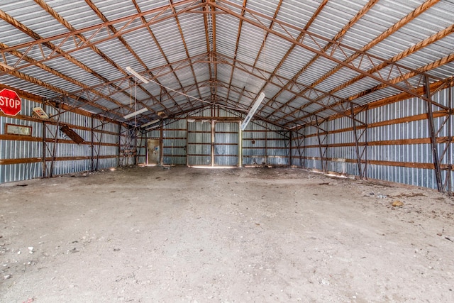 21461 Needles Eye Rd, Shell Knob, MO 65747 - garage featuring metal wall