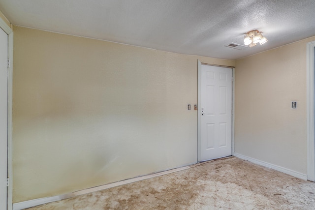 21461 Needles Eye Rd, Shell Knob, MO 65747 - empty room with carpet flooring, baseboards, and a textured ceiling